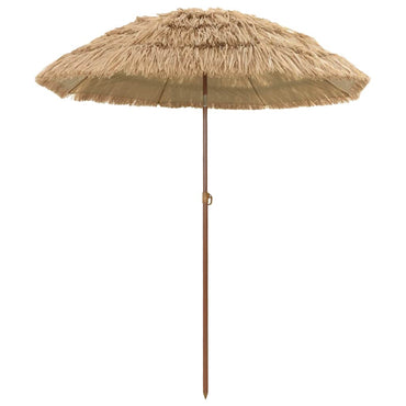 vidaXL Garten-Sonnenschirm Natur 160 x 160 x 196 cm
