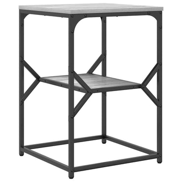 vidaXL Table d'appoint Sonoma gris 41 x 40 x 60 cm