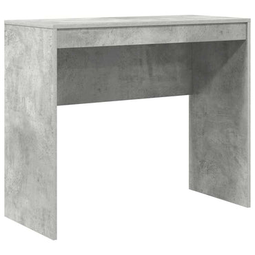 vidaXL Bureau gris béton 90 x 40 x 76 cm