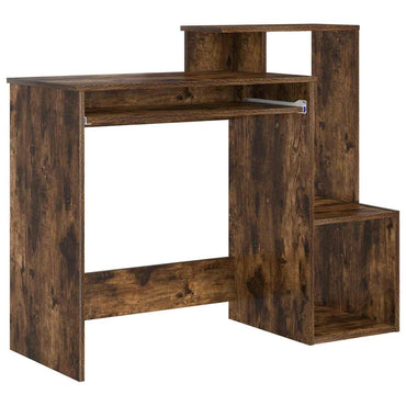 vidaXL Schreibtisch Geräucherte Eiche 106 x 41 x 88.5 cm Holzwerkstoff