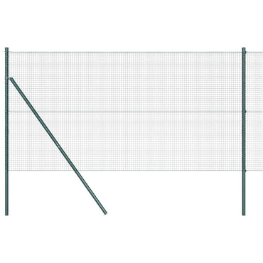 vidaXL Zaunpfosten Grün 10 x 1,4 m (19 x 19 mm Drahtgewebe)