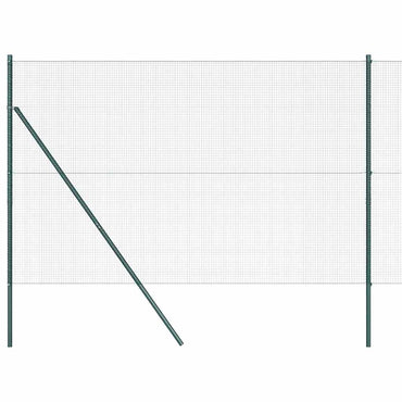 vidaXL Zaunpfosten Grün 10 x 1,6 m (16 x 16 mm Maschenweite)