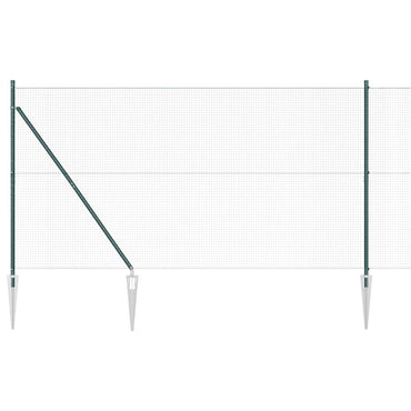 vidaXL Zaunpfosten Grün 10 x 1,4 m (19 x 19 mm Drahtgewebe)