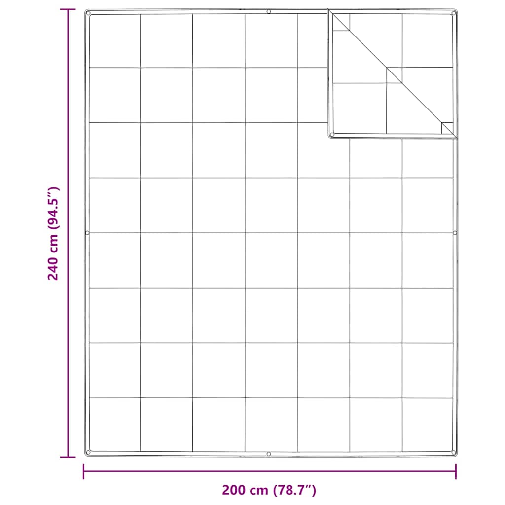 vidaXL 2-in-1 Bettdecke Weiß 240 x 200 cm Feder