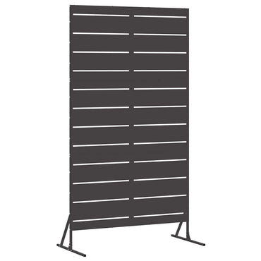 vidaXL Sichtschutz Schwarz 100 x 50 x 180 cm Stahl