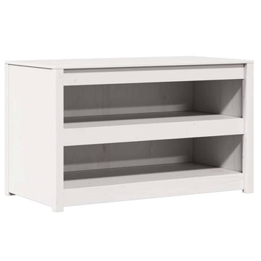 vidaXL Küchenschrank Weiß 106 x 55 x 64 cm Massives Kiefernholz