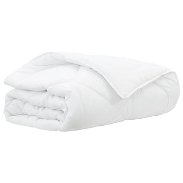 vidaXL Bettdecke Weiß 200 x 155 x 4 cm Polyester