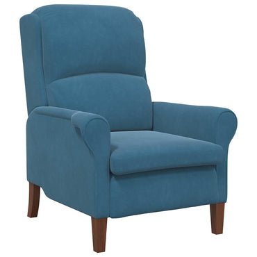 vidaXL Sessel Blau 76 x 94 x 102 cm Samt