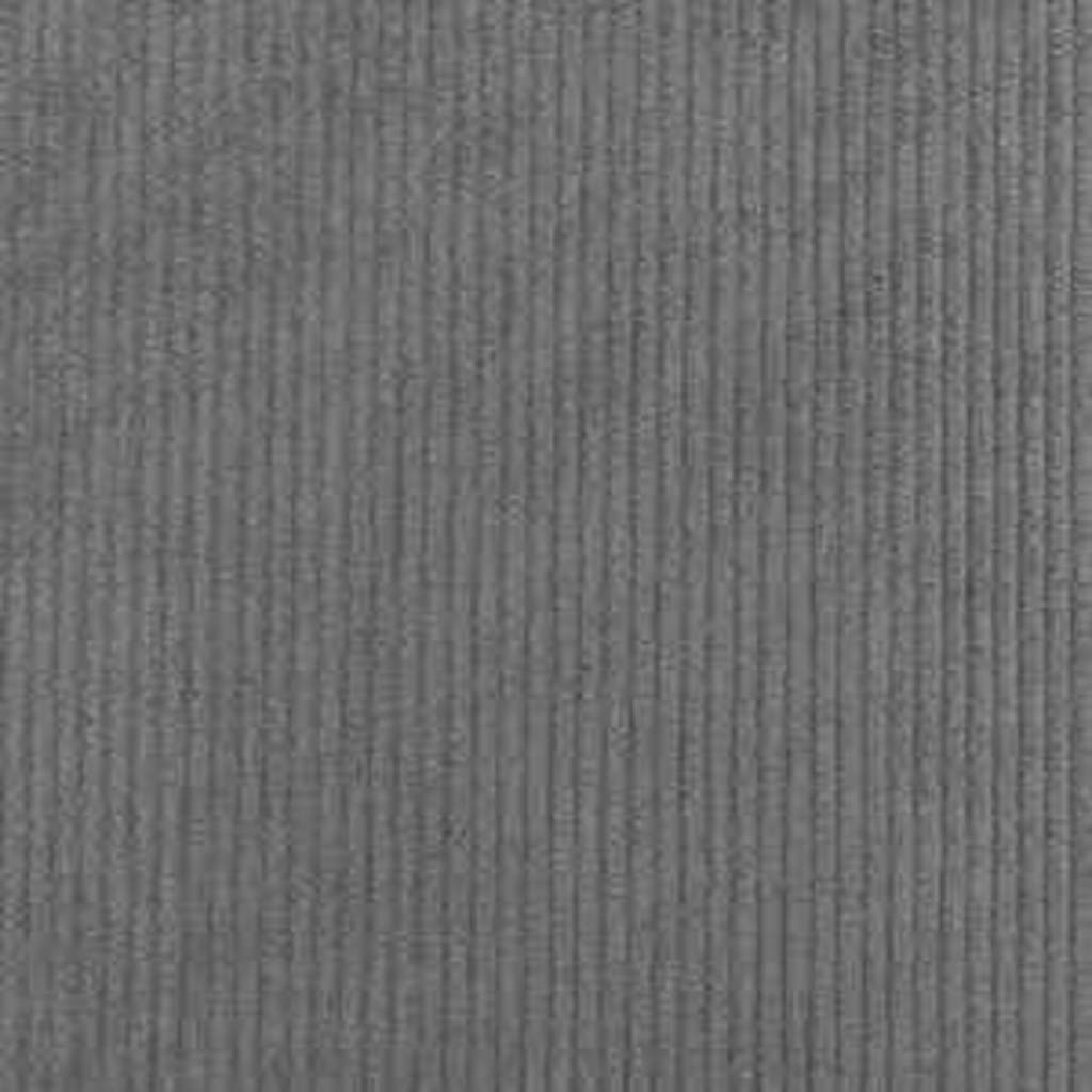 Boxspringbett Hellgrau und Weiß 120 x 200 cm Cordstoff