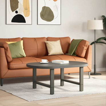 vidaXL Couchtischbeine Anthrazit 2 Stk. 70x(42-43) cm Stahl