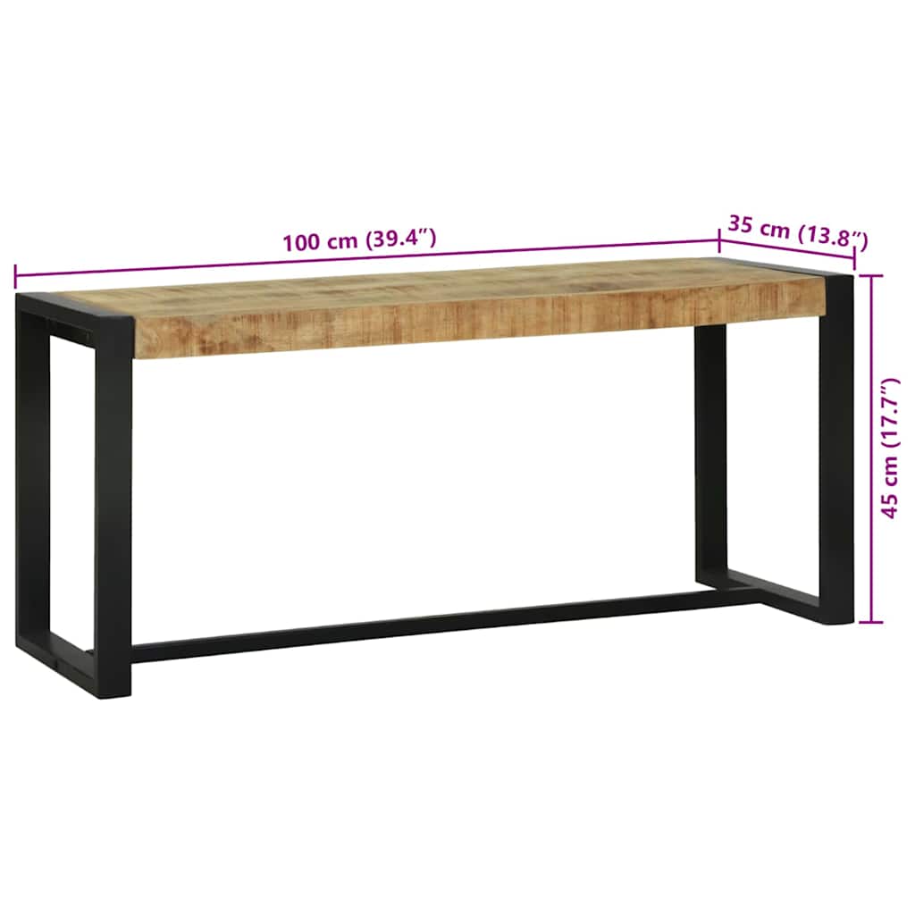 Bank Massivholz Mango