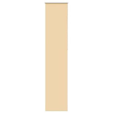 vidaXL Verdunkelungsrollo Beige 50x230cm Stoffbreite 45,7 cm Polyester