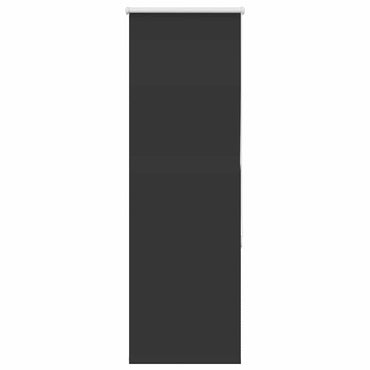 vidaXL Store occultant Noir 50x130 cm Largeur du tissu 45,7 cm