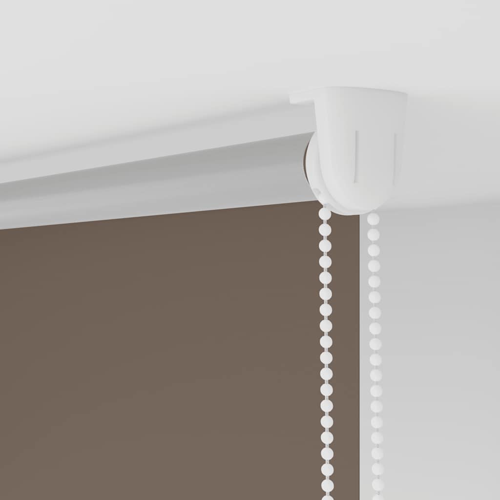 vidaXL Verdunkelungsrollo Kaffeebraun 105x175 cm Stoffbreite 100,7 cm