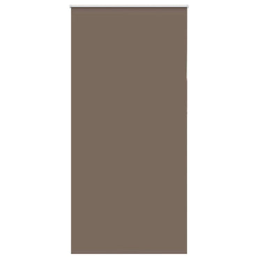 vidaXL Verdunkelungsrollo Kaffeebraun 105x210 cm Stoffbreite 100,7 cm