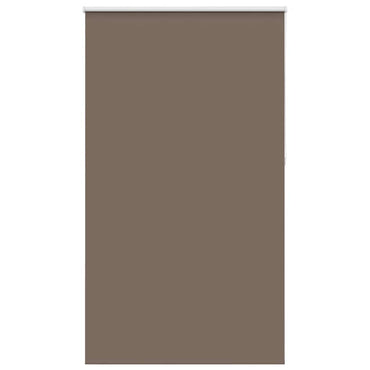 vidaXL Verdunkelungsrollo Kaffeebraun 125x210 cm Stoffbreite 121,6 cm