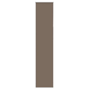 vidaXL Store occultant marron café 55x230 cm Largeur du tissu 50,7 cm