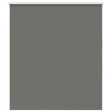 vidaXL Verdunkelungsrollo Grau 140x130cm Stoffbreite 136,6cm Polyester