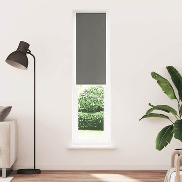 vidaXL Store occultant gris 60x210 cm Largeur du tissu 55,7 cm Polyester