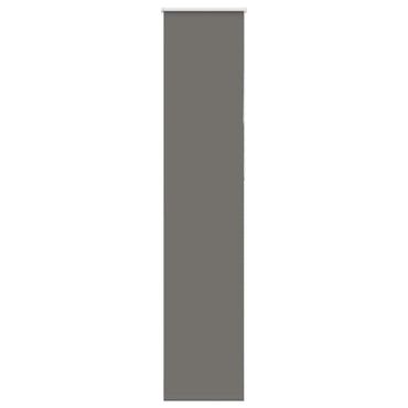 vidaXL Store occultant Gris 60x230 cm Largeur du tissu 55,7 cm Polyester