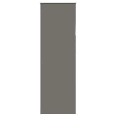 vidaXL Store occultant gris 85x230 cm largeur du tissu 80,7 cm polyester