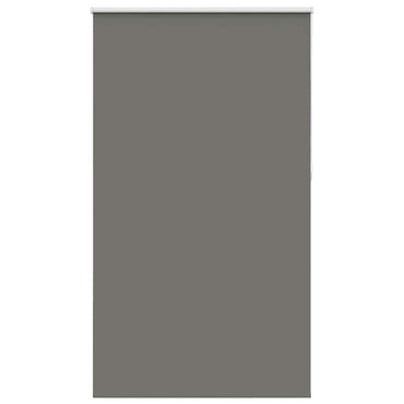 vidaXL Verdunkelungsrollo Grau 120x230cm Stoffbreite 116,6cm Polyester