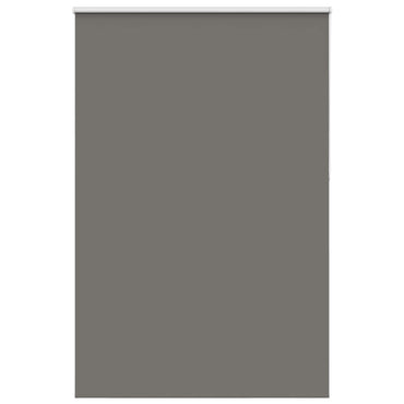 vidaXL Verdunkelungsrollo Grau 160x230cm Stoffbreite 156,6cm Polyester