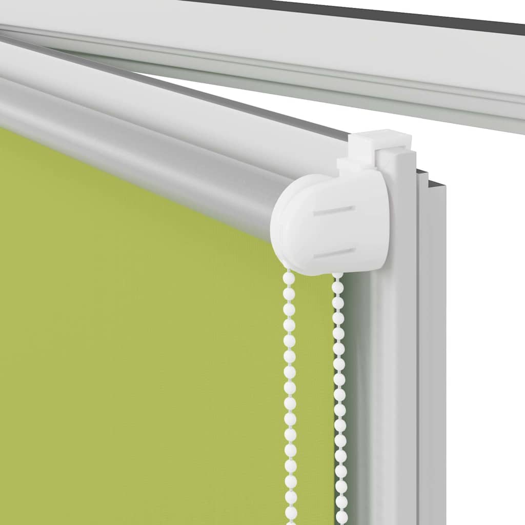 vidaXL Verdunkelungsrollo Grün 115x150cm Stoffbreite 110,7cm Polyester