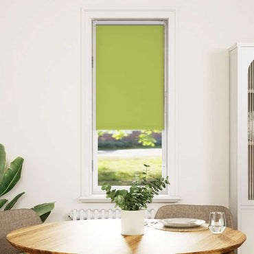 vidaXL Verdunkelungsrollo Grün 50x175 cm Stoffbreite 45,7 cm Polyester