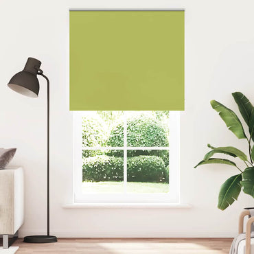 vidaXL Verdunkelungsrollo Grün 140x230cm Stoffbreite 136,6cm Polyester
