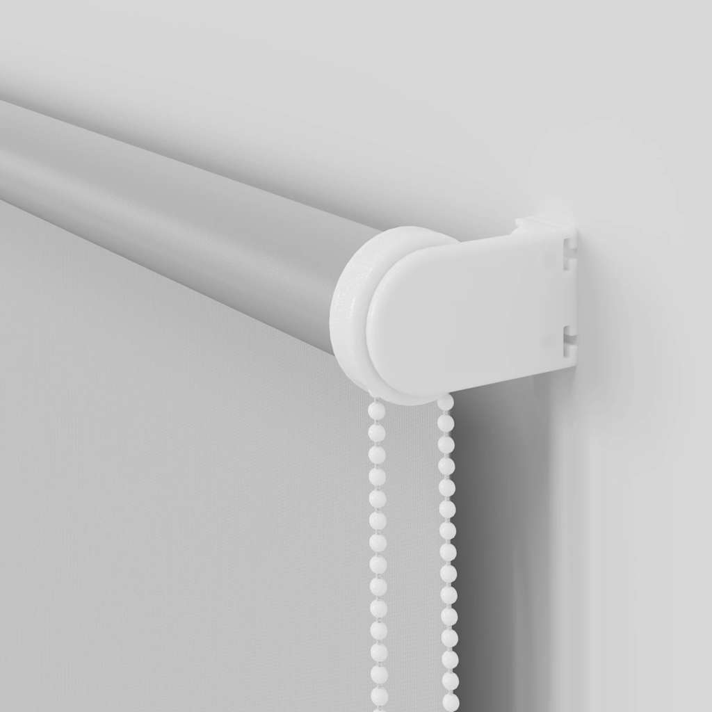 vidaXL Verdunkelungsrollo Hellgrau 145x210cm Stoffbreite 141,6cm