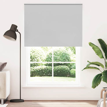 vidaXL Verdunkelungsrollo Hellgrau 155x230cm Stoffbreite 151,6cm