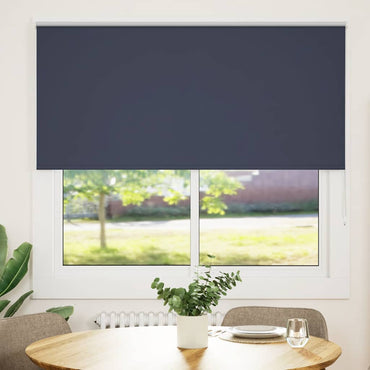 vidaXL Verdunkelungsrollo Marineblau 160x150 cm Stoffbreite 156,6 cm