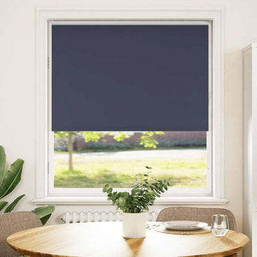 vidaXL Verdunkelungsrollo Marineblau 115x175 cm Stoffbreite 110,7 cm
