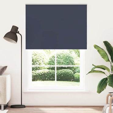 vidaXL Store occultant bleu marine 165 x 230 cm Largeur du tissu 161,6 cm