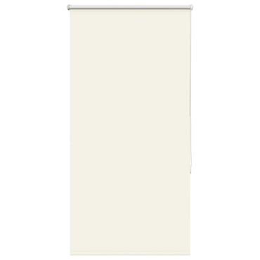 vidaXL Verdunkelungsrollo Cremeweiß 65x130cm Stoffbreite 60,7 cm