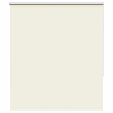 vidaXL Verdunkelungsrollo Cremeweiß 140x130cm Stoffbreite 136,6cm