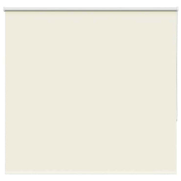 vidaXL Verdunkelungsrollo Cremeweiß 145x130cm Stoffbreite 141,6cm
