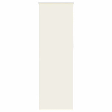 vidaXL Verdunkelungsrollo Cremeweiß 85x230cm Stoffbreite 80,7 cm