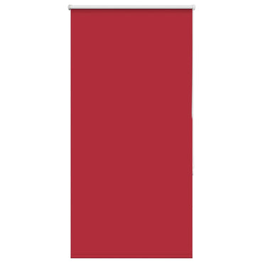 vidaXL Verdunkelungsrollo Rot 65x175 cm Stoffbreite 60,7 cm Polyester