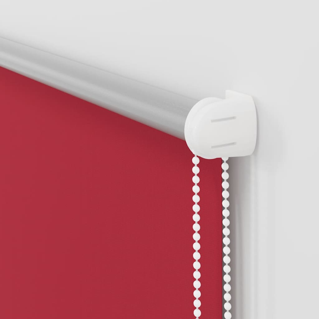 vidaXL Verdunkelungsrollo Rot 105x175cm Stoffbreite 100,7cm Polyester