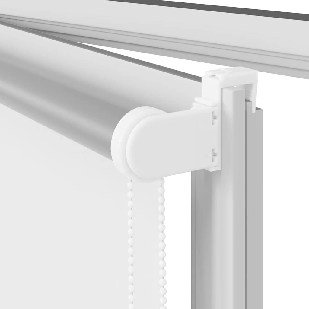 vidaXL Verdunkelungsrollo Weiß 165x210cm Stoffbreite 161,6cm Polyester