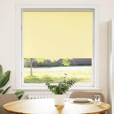 vidaXL Store occultant Jaune 95x175 cm Largeur de tissu 90,7 cm Polyester