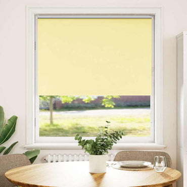 vidaXL Verdunkelungsrollo Gelb 115x175cm Stoffbreite 110,7cm Polyester