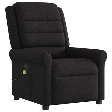 vidaXL Massagesessel Schwarz Stoff