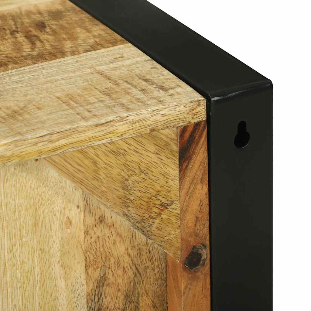 vidaXL Badezimmerschrank Braun 40 x 30 x 40 cm Massivholz Mango
