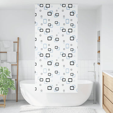vidaXL Duschrollo 90x240 cm Stoffbreite 86 cm