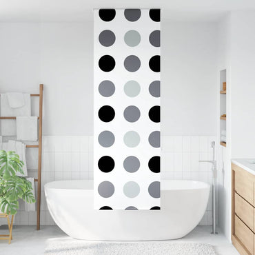 vidaXL Duschrollo 70x240 cm Stoffbreite 66 cm
