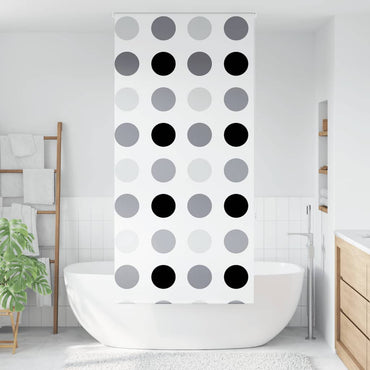 vidaXL Duschrollo 110x240 cm Stoffbreite 106 cm