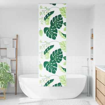 vidaXL Duschrollo 80x240 cm Stoffbreite 76 cm